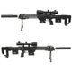 S&T DSR-1 ガスライフル BK【スコープセット】【2営業日発送】