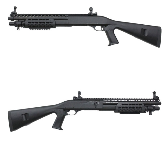 CYMA ベネリM3 Tac.固定ストック スポーツライン ショート(無刻印)BK