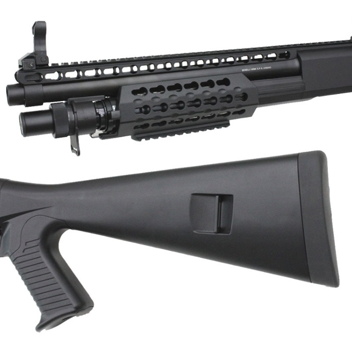 CM ベネリM3 Tac.固定ストック スポーツライン ショート(無刻印)BK