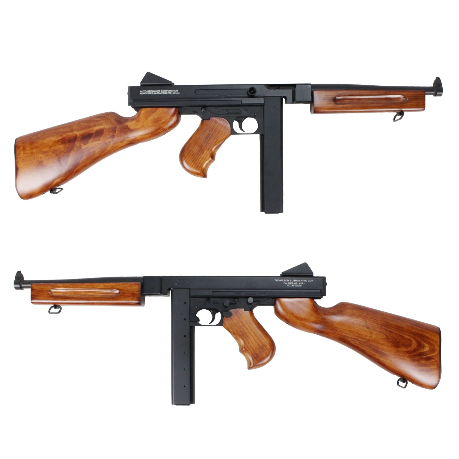 CYMA トンプソンM1A1 電動ガン リアルウッド【180日間安心保証つき】※1