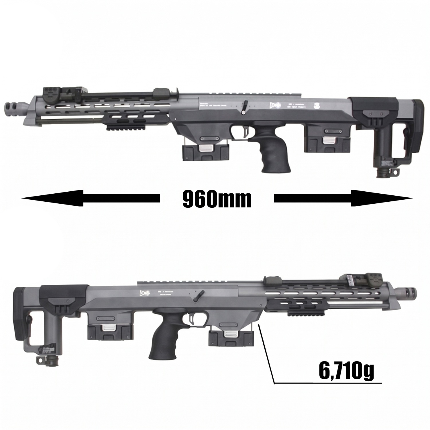 S&T DSR-1 ガスライフル Grey【スコープセット】【2営業日発送】