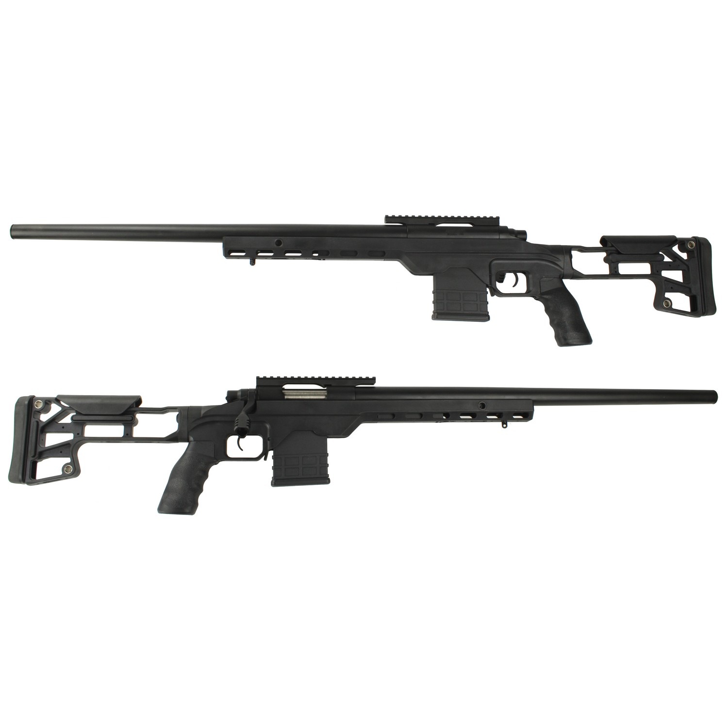 CYMA 708A MDT LSS-XL SRS-Lite エアーコッキング スナイパーライフル BK