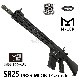 S&T/MATRIX SR25 URX4 MLOK 14.5インチ フルメタル G2電動ガン BK（電子トリガーシステム搭載）【180日間安心保証つき】