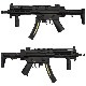 CYMA Enhanced MP5 PDWストック フルメタル電動ガン(E-Shooter)