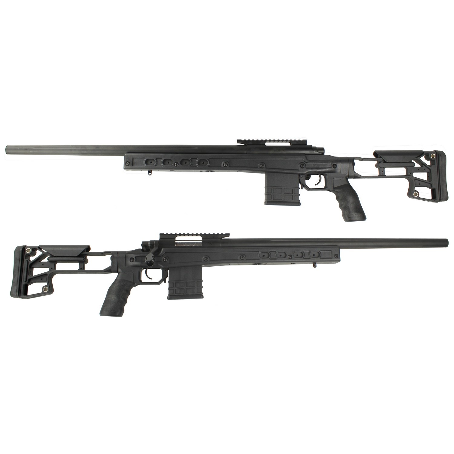 スナイパーライフル CYMA MDT HS3 SRS-Lite エアーコッキング スナイパーライフル BK