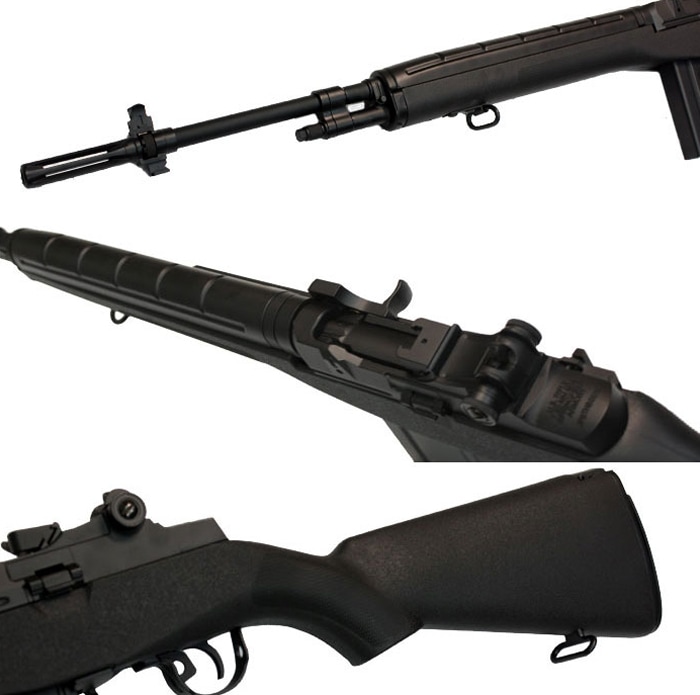 CYMA M14 プラスチックストック 電動ガン BK【バイオBB弾サービス