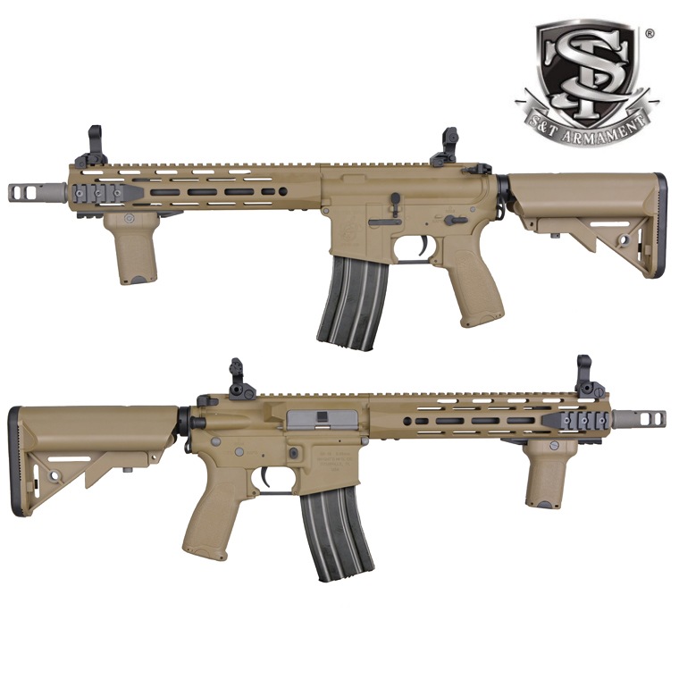 S&T M4 URX4 10.75” MLOK フルメタルG3電動ガン TAN