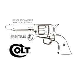 マルシン SAA 1st Gen.Late 5.5 アーティラリー 6mm/X/HW/EX/木グリ