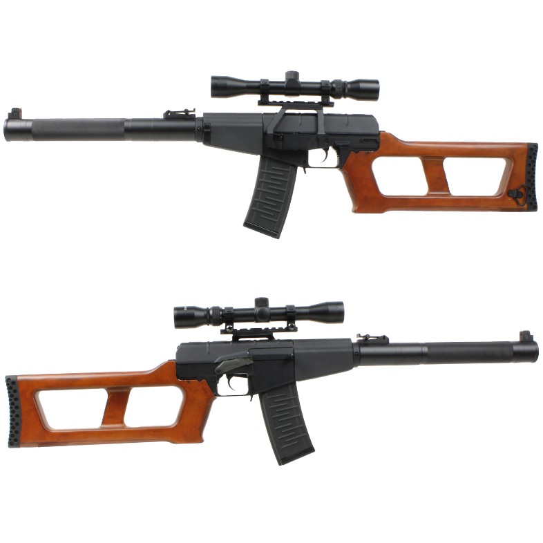 S&T VSS フルメタル 電動ガン リアルウッド （可変倍率ライフル