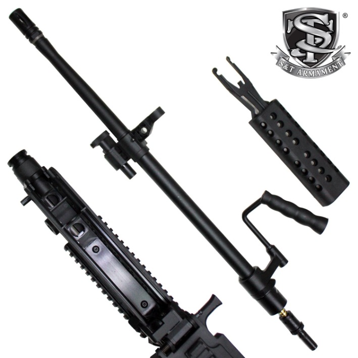 S&T MK46 Mod.0 BK スポーツライン電動ガン Boxマガジン仕様(FN刻印