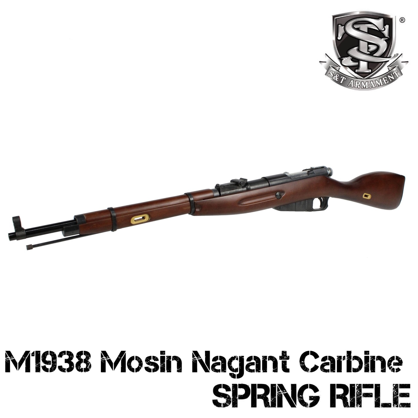 S&T M1938 Mosin Nagant Carbine エアーコッキングライフル RW【180日間安心保証つき】
