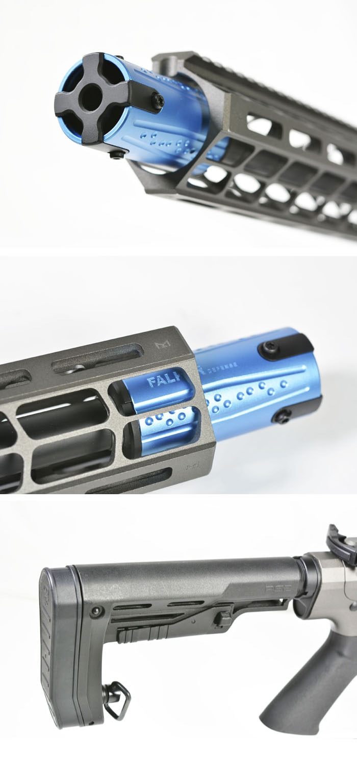 EMG Falkor AR-15 BLITZ SBR フルメタル電動ガン Grey | すべての商品