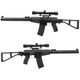 S&T AS Val フルメタル電動ガン BK（可変倍率ライフルスコープ＆サイドレール付属）コンプリートセット