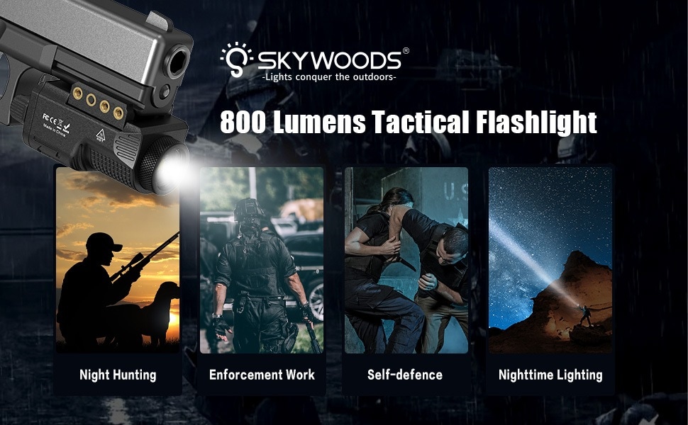 SKYWOODS PL460 タクティカルフラッシュライト | メーカー別,SKYWOODS