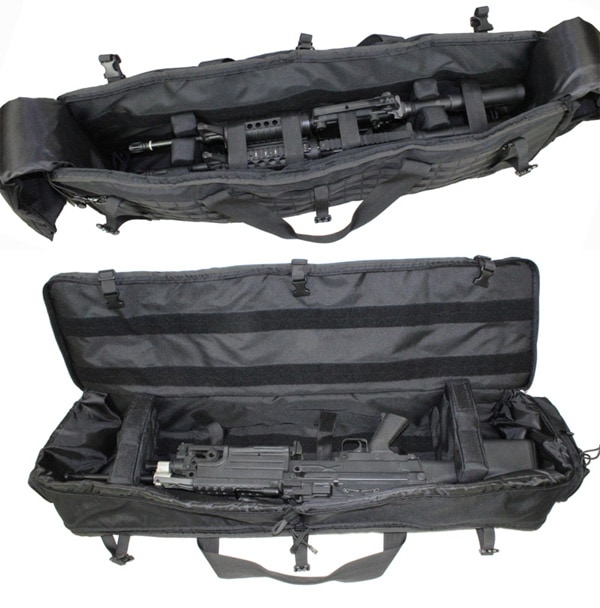 WOSPORT M249ライフルガンケース BK