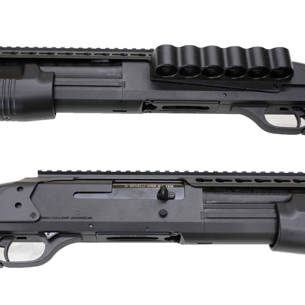 CM360DLMBK ベネリ M3 ロング Tac. 固定ストック フルメタルショットガン BK