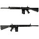 CYMA AR10 M-Style SWS フルメタル電動ガン BK(E-Shooter)