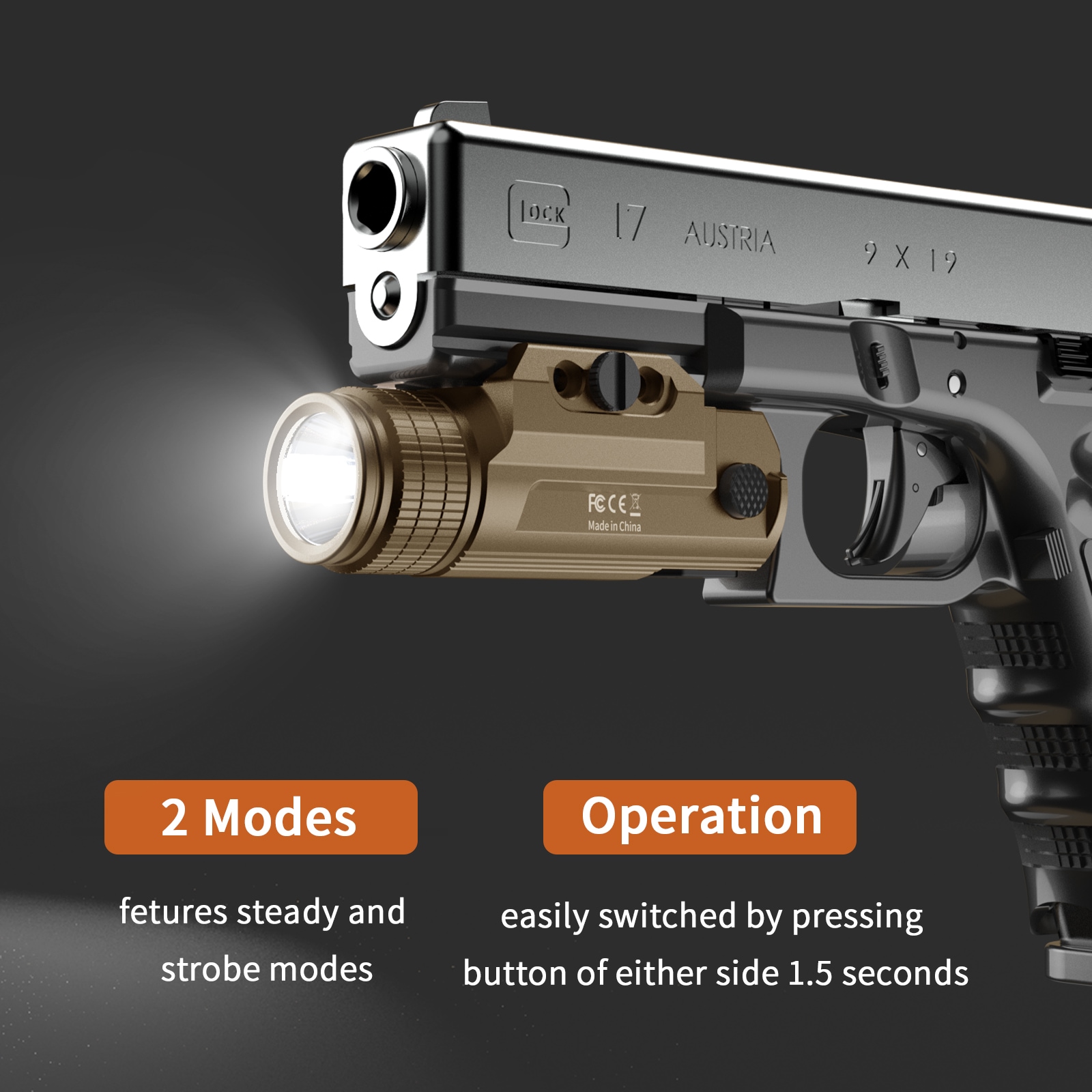 SKYWOODS L52160 タクティカルフラッシュライト | メーカー別,SKYWOODS