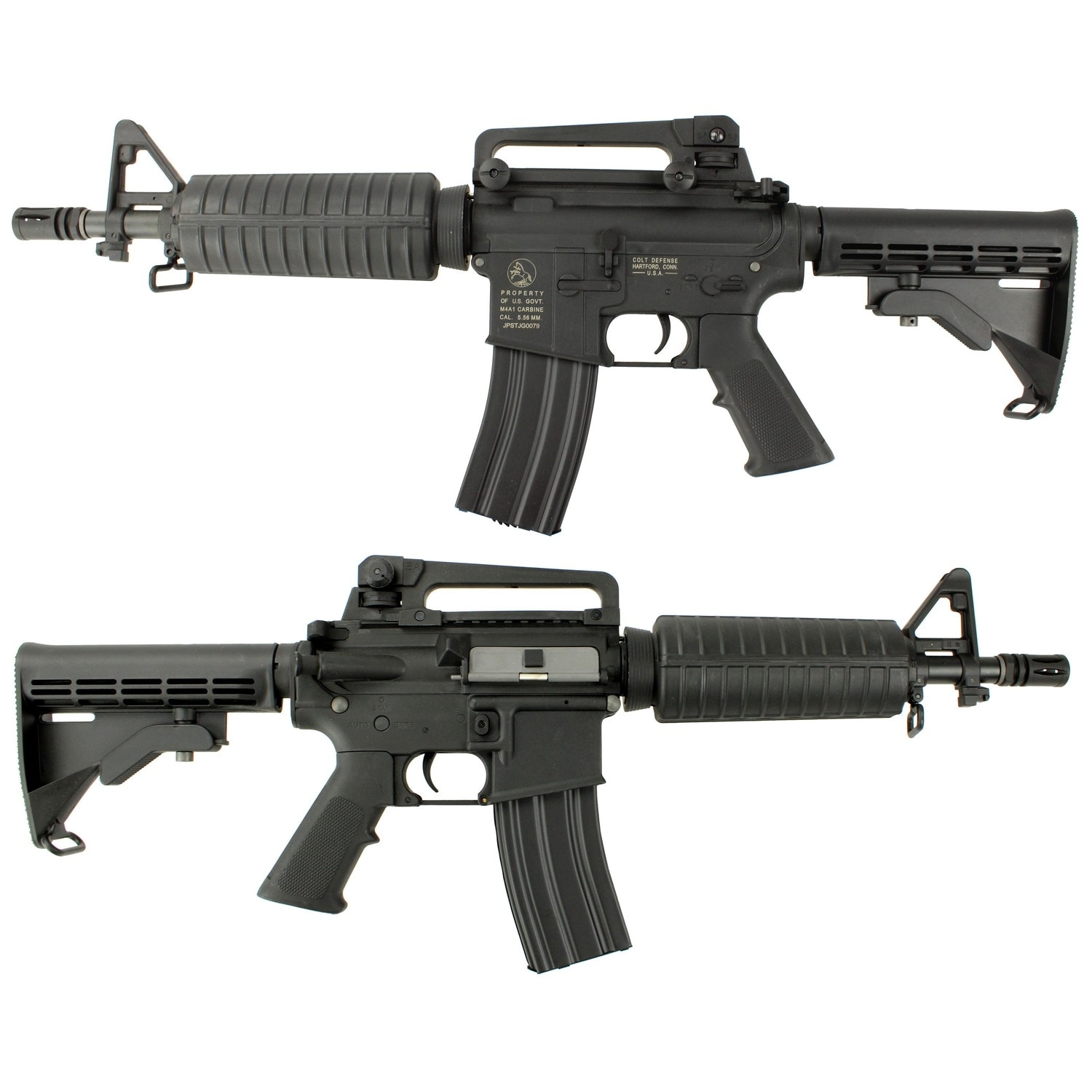 S&T M933 スポーツライン G3電動ガン BK(COLT刻印)（電子トリガー