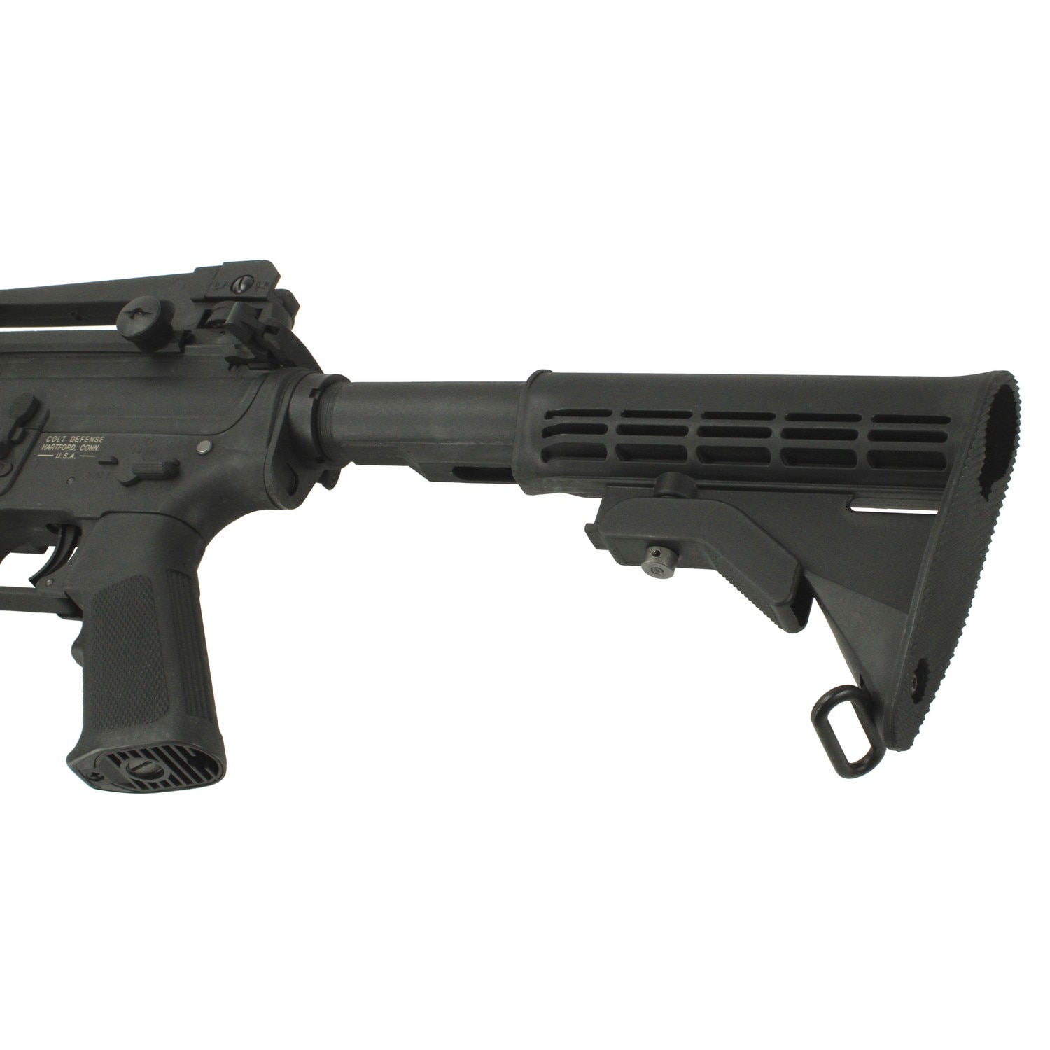 【値下げしました】電動ガンストラップ付き　ダットサイト付き　スターターセット S&T M933 スポーツライン G3電動ガン BK(COLT刻印)（電子トリガー