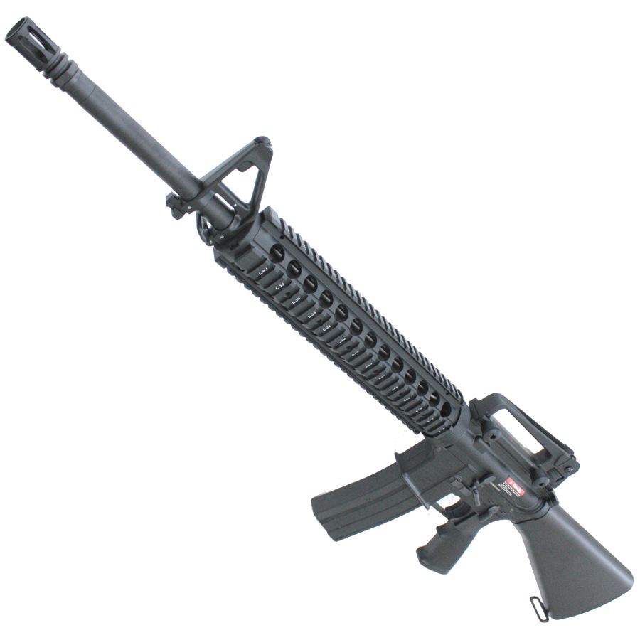 S&T M16A4 RIS フルメタル ガスブローバック BK