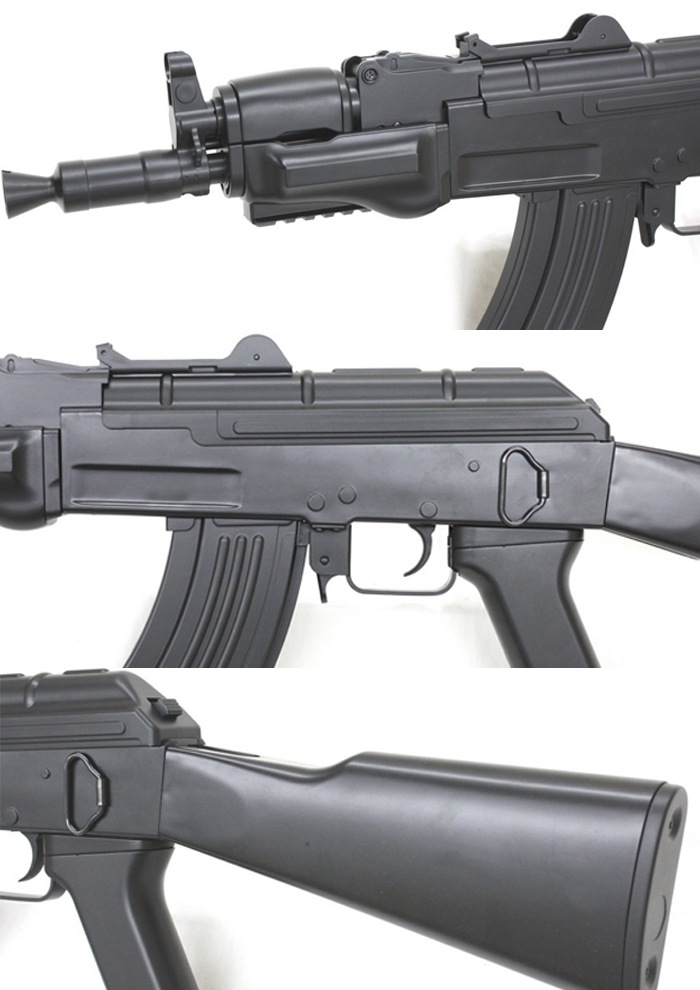 BB弾+バッテリー+充電器サービス！】CYMA AK47β固定ストック スポーツ