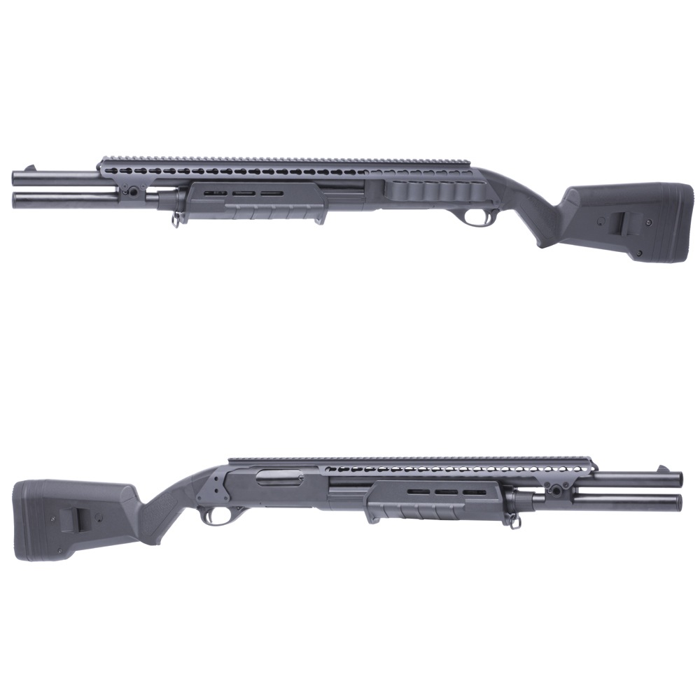 CYMA M870 M-STYLE Keymod Tac. 固定ストック FMショットガン BK