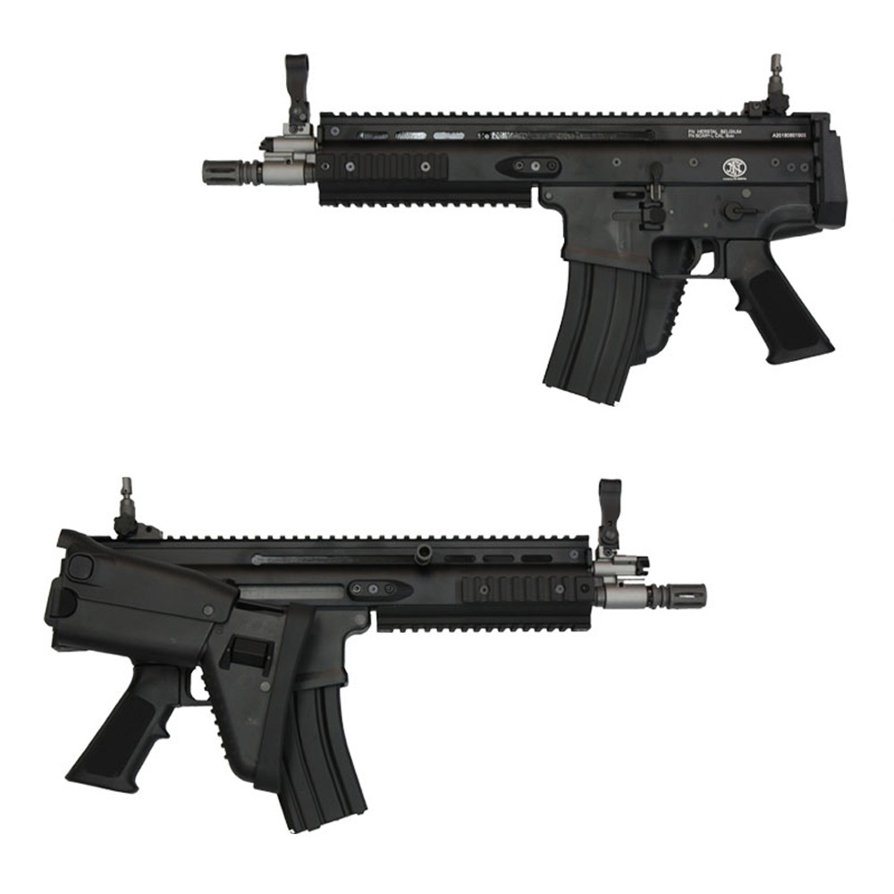 WE-TECH/CYBERGUN SCAR-L ガスブローバック BK【FN刻印】