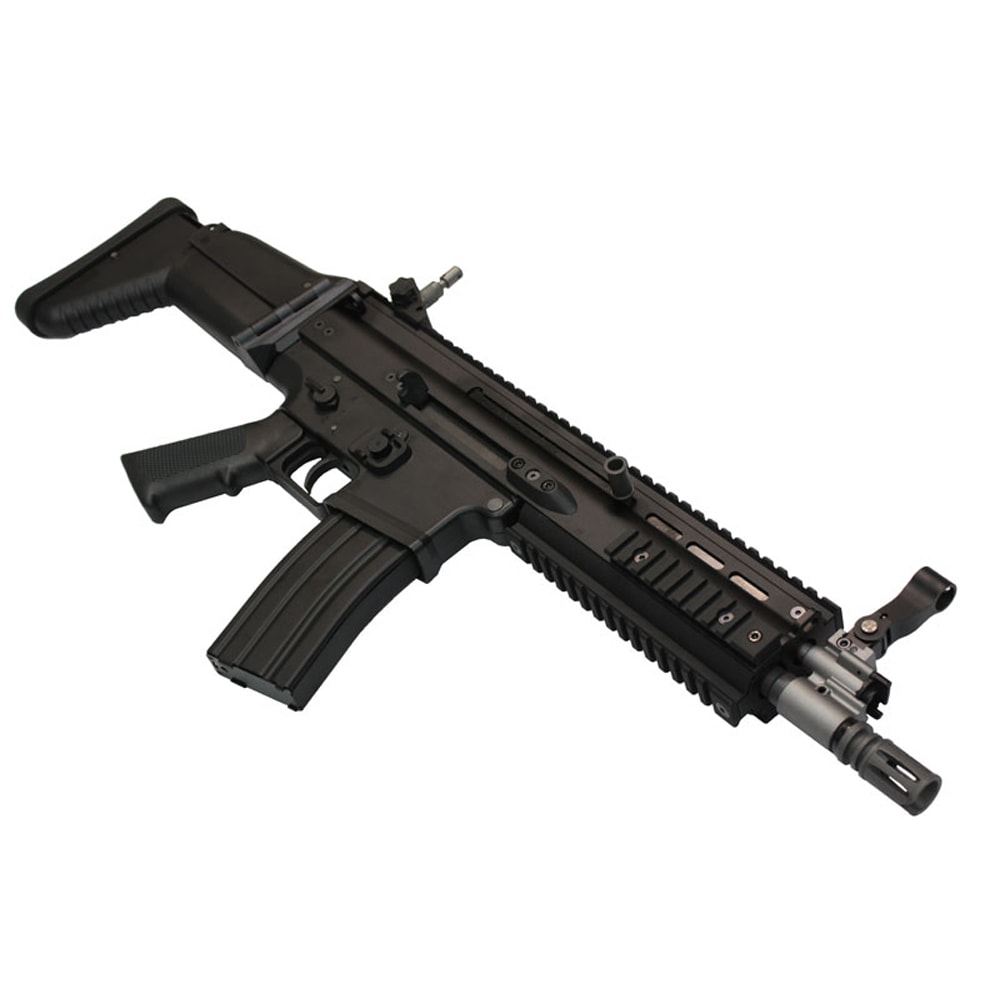WE-TECH/CYBERGUN SCAR-L ガスブローバック BK【FN刻印】