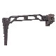 5KU JMAC AB-8Rタイプ フォールディングストック 20mmレール用 BK
