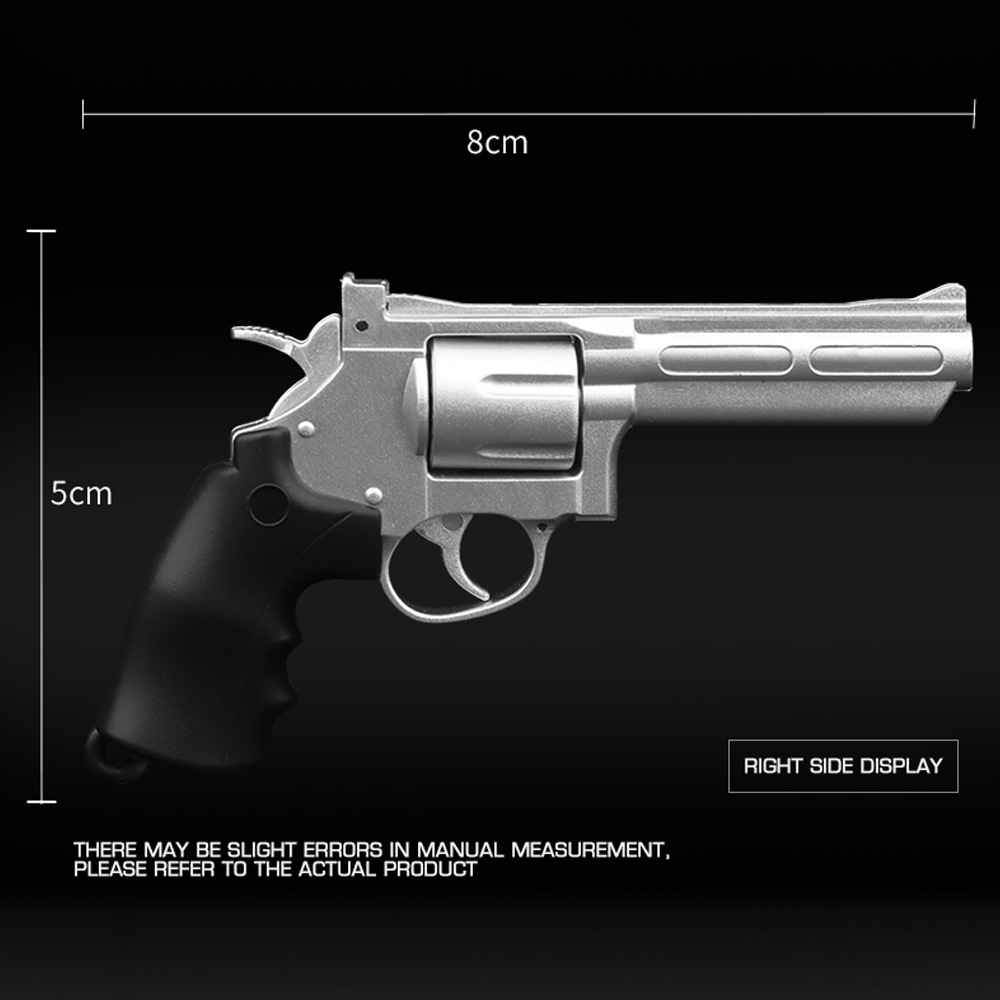 WOSPORT 1/4スケール リボルバー キーチェーン BK | すべての商品