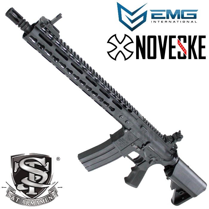 S&T NOVESKE NSR 13インチ フルメタル ガスブローバック BK