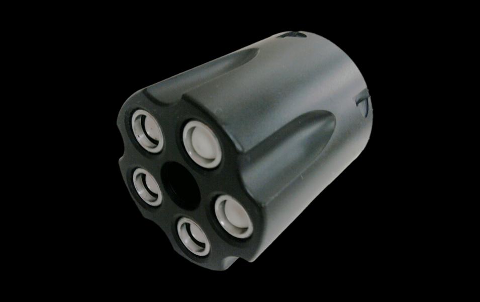 Marushin M36 3インチブラックヘビーウエイトウッドグリップ