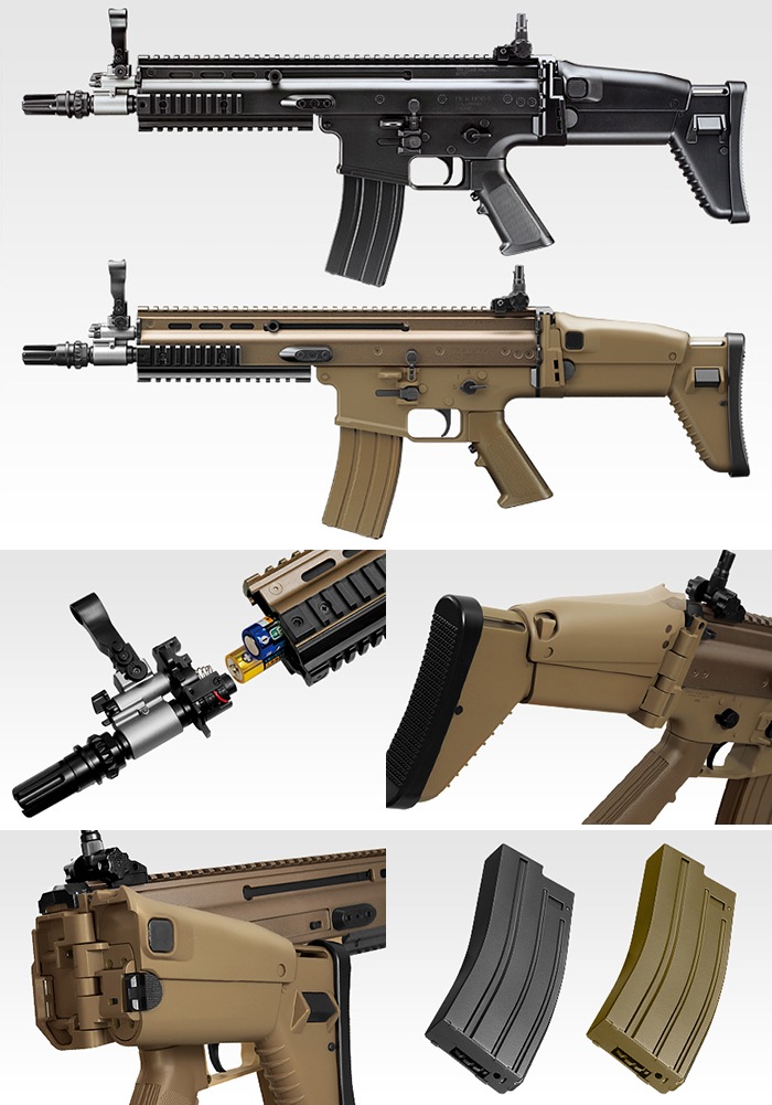 東京マルイ】 電動ガンボーイズ SCAR-L CQC BOYS HG DEカラー | 電動