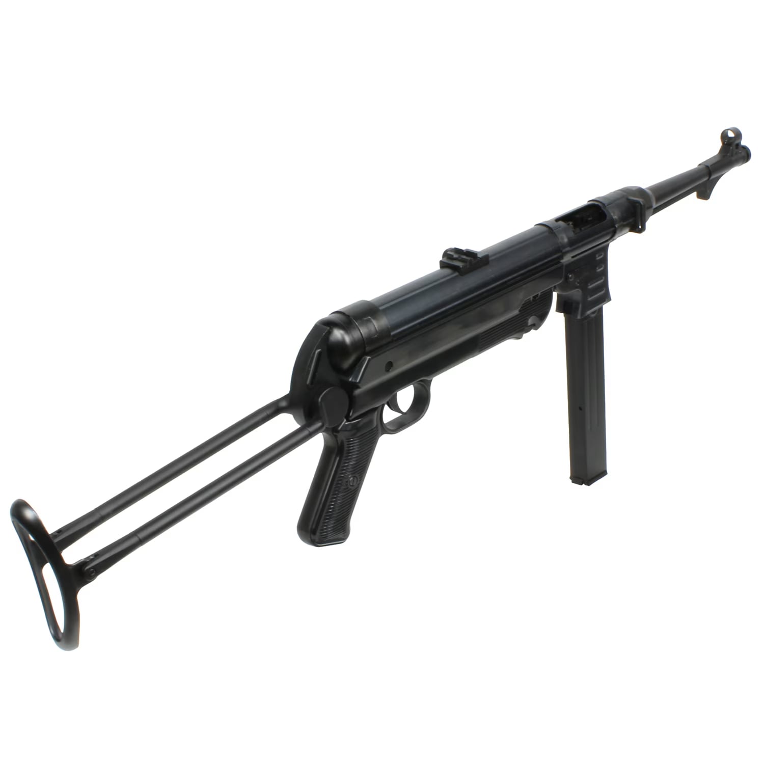 【オールドガンセール 9/10まで】AGM MP40 フルメタル電動ガン(黒染め版) BK【予備マガジンサービス！】