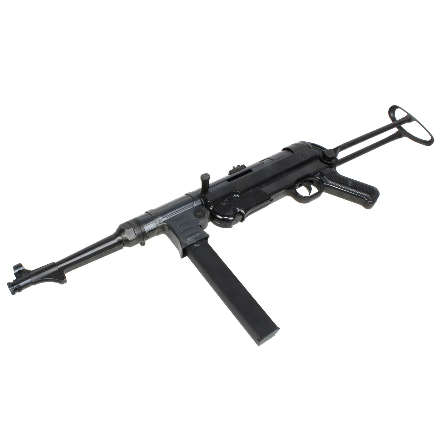 【オールドガンセール 9/10まで】AGM MP40 フルメタル電動ガン(黒染め版) BK【予備マガジンサービス！】