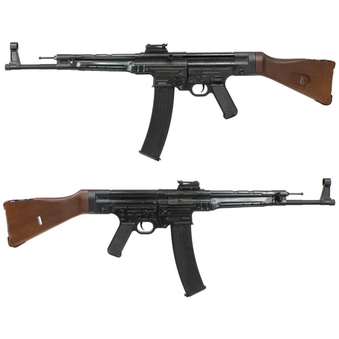 【オールドガンセール 9/10まで】AGM MP44 フルメタル電動ガン(黒染め版) フェイクウッド【予備マガジンサービス！】