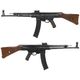 【オールドガンセール 9/10まで】AGM MP44 フルメタル電動ガン(黒染め版) フェイクウッド【予備マガジンサービス！】