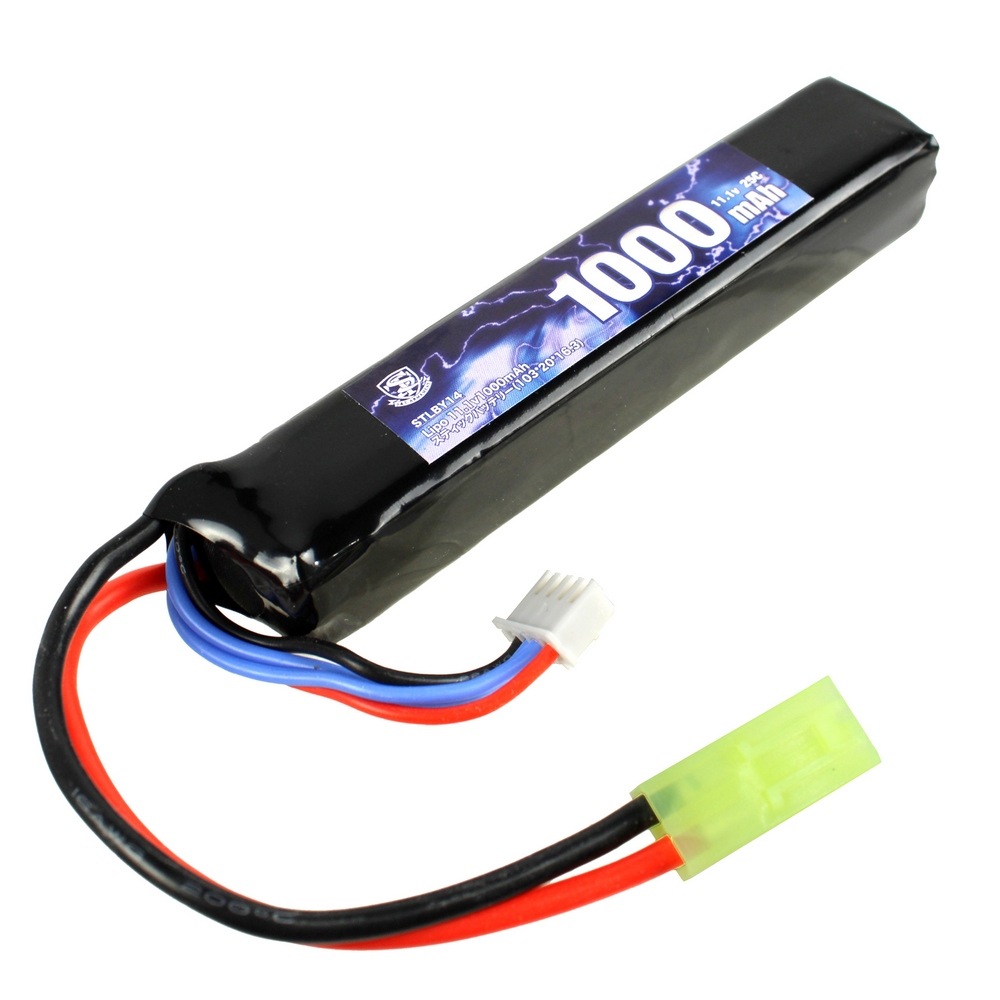 S&T Lipo 11.1v1000mAhスティックバッテリー(103*20*16.3)