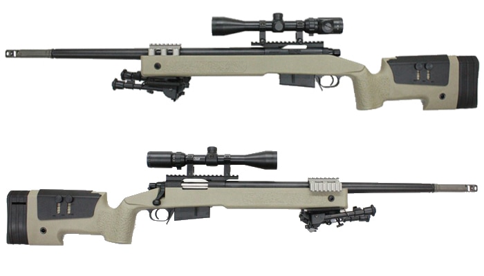 S&T M40A5 エアーコッキング ライフル DE（無刻印）【180日間安心保証