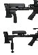 S&T PGM Mini-Hecate.338 ガスライフル BK(AIRSOFT刻印)【ハードガンケース付属】