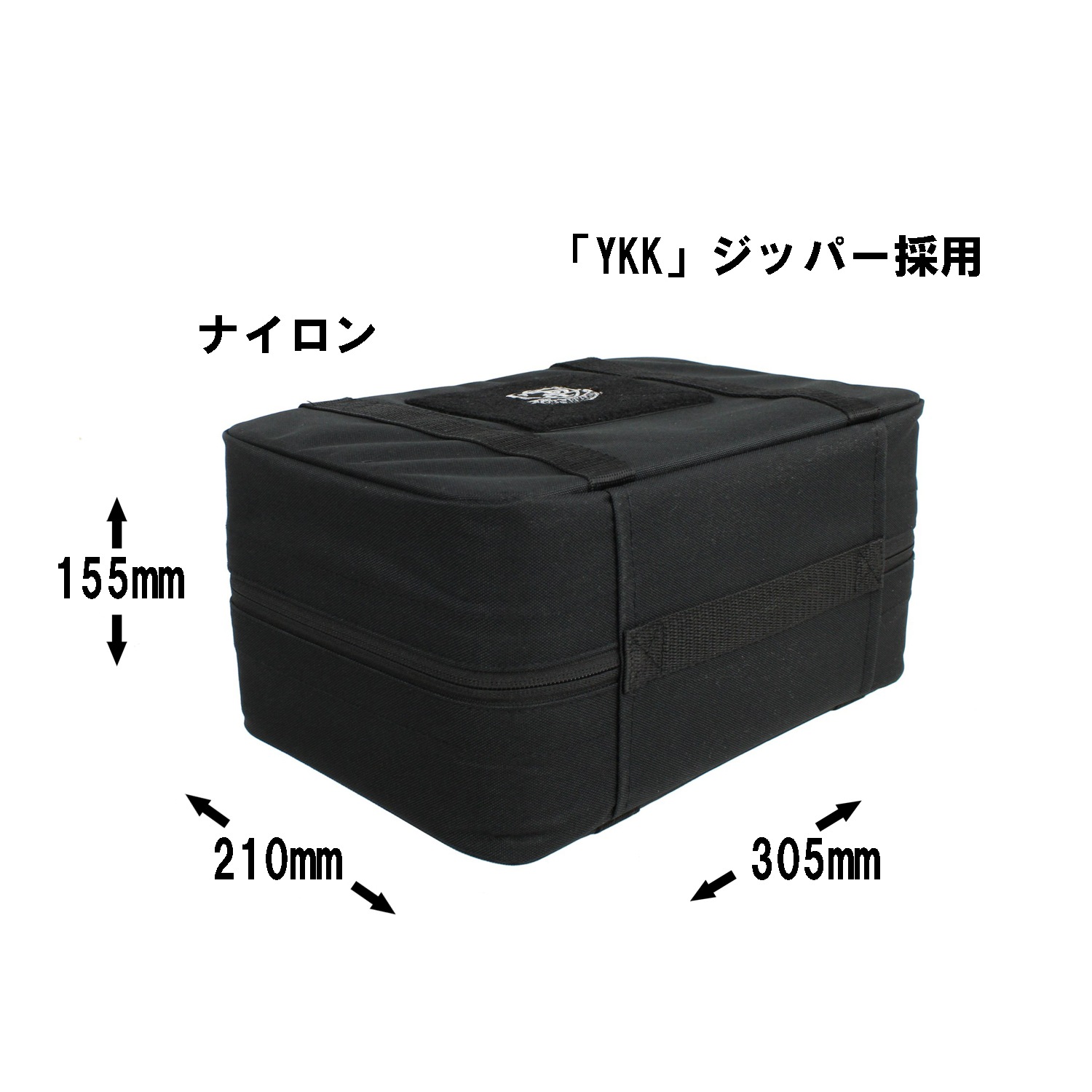 S&T セミハード ダブルハンドガンケース Black