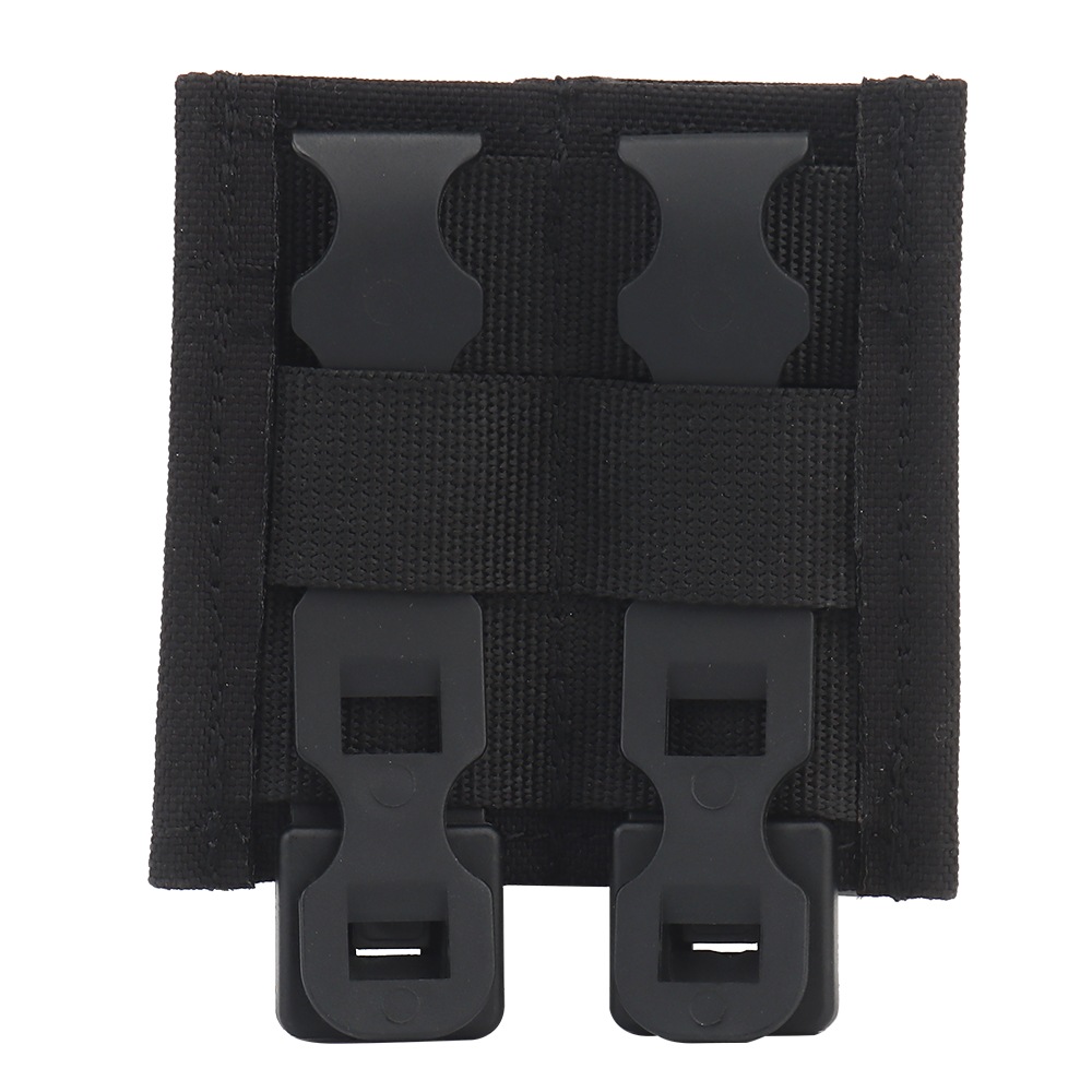 WOSPORT ESSTACタイプ 9mm マガジンポーチ ダブル BK