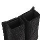 WOSPORT ESSTACタイプ 9mm マガジンポーチ ダブル BK