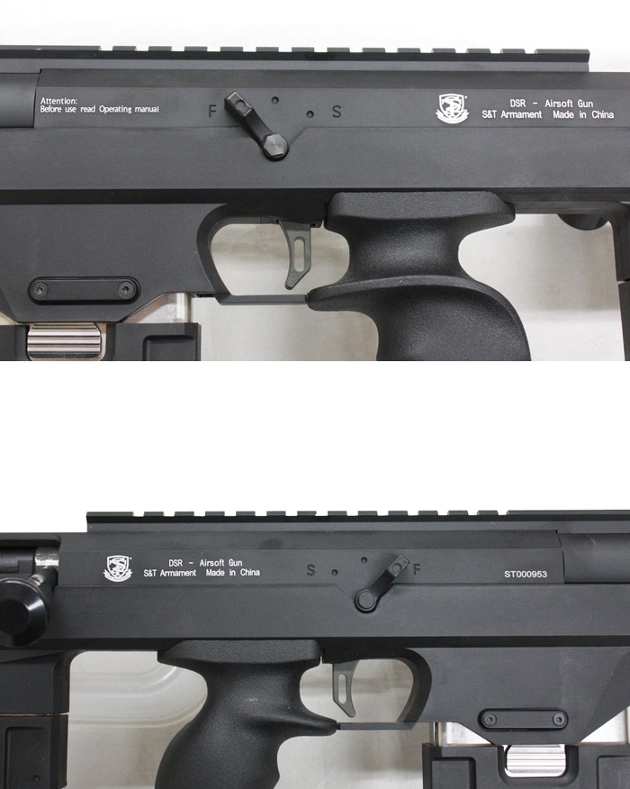 S&T DSR-1 エアーコッキング Grey（S&T刻印）【ハードガンケース付