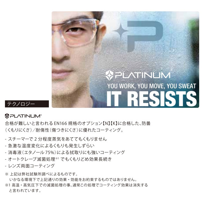 Bolle Safety　TRYONトライオン プロテクトグラス　TRYON / Clear Lens