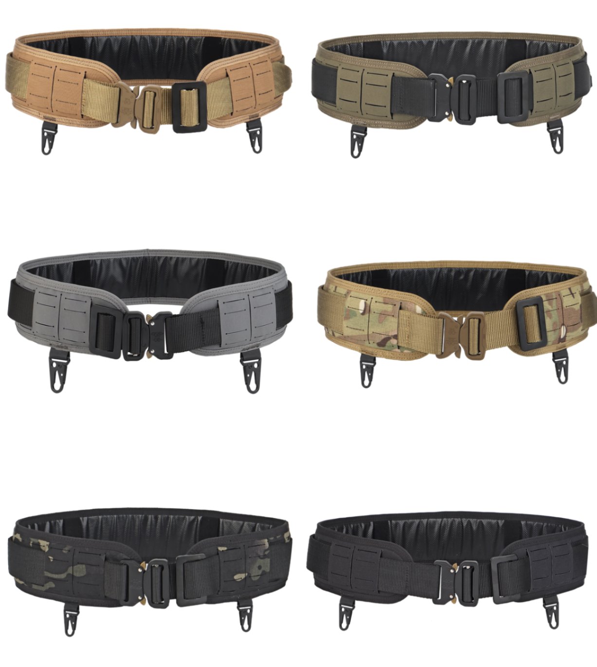 WOSPORT TREX ORIONタイプ レーザーカット ピストルベルト MCBK | 装備