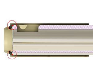 daVinci 01雷禅 電動ガン対応インナーバレル 275mm