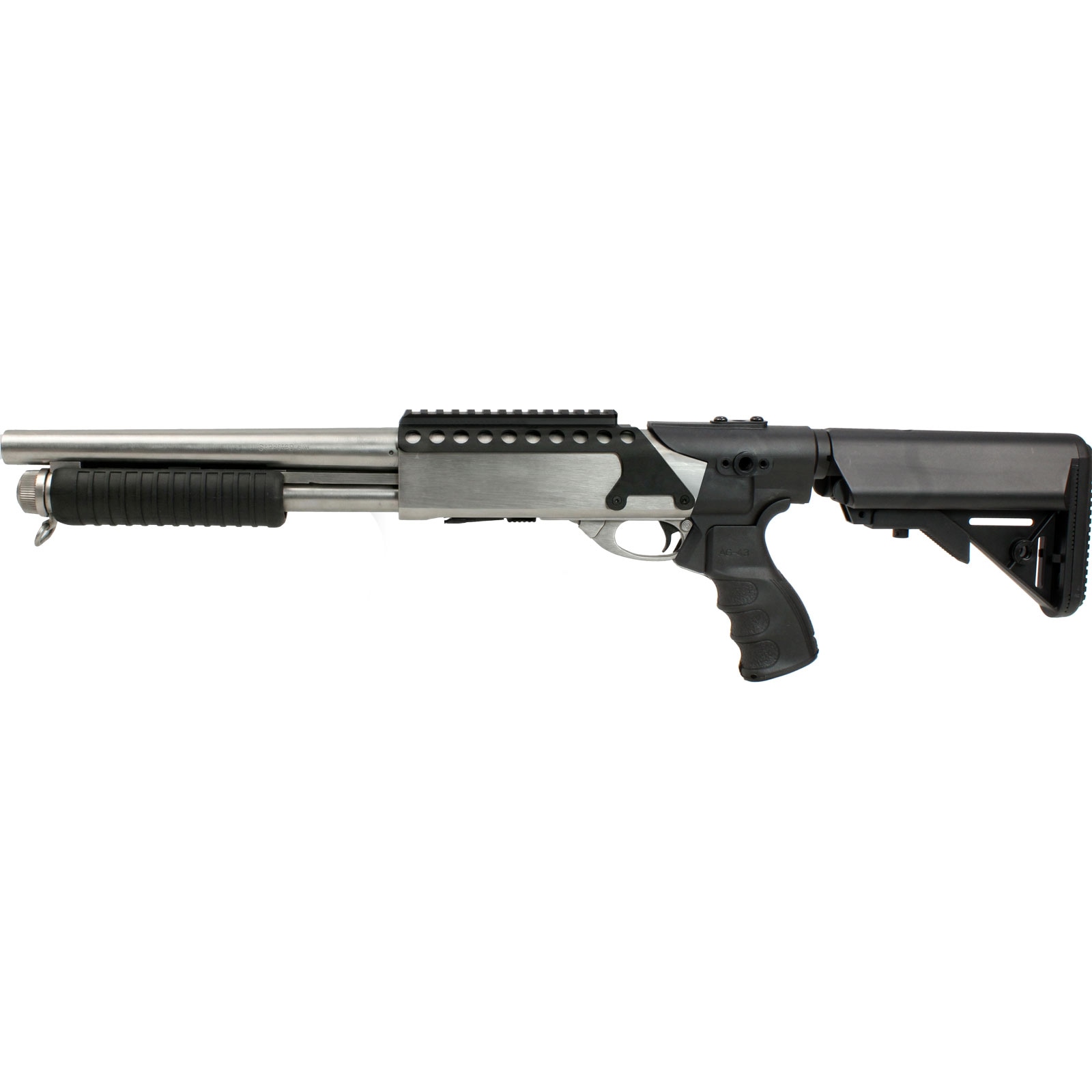 S&T M870 ショート エアーショットガン タクティカルカスタムセット SV（レミントン刻印）