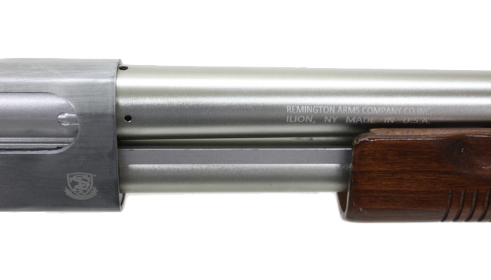 S&T M870 ロング リアルウッド エアーショットガン(SUPER MAGNUM刻印